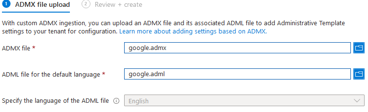 GoogleADMX