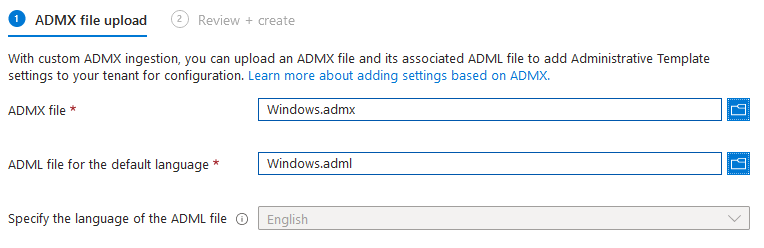 WindowsADMX